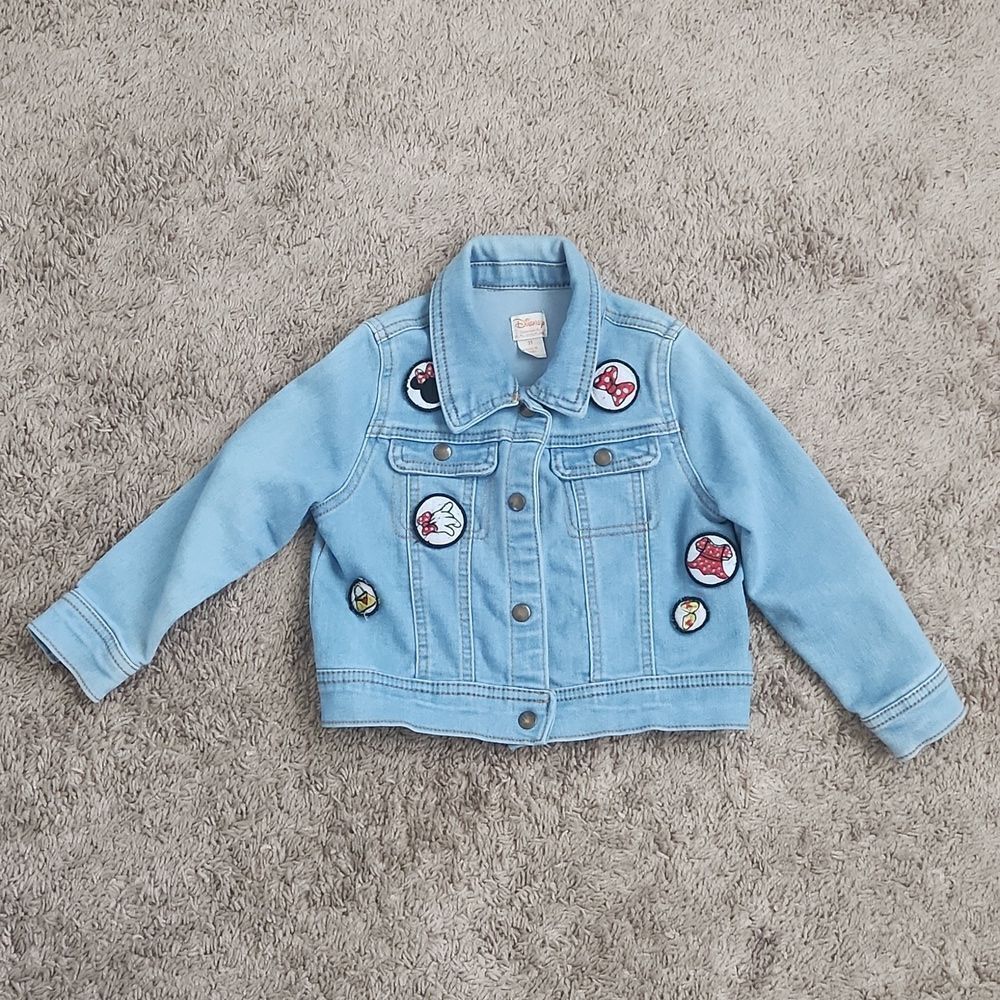 Disney By Tutu Couture Minnie Mouse Denim Jacket